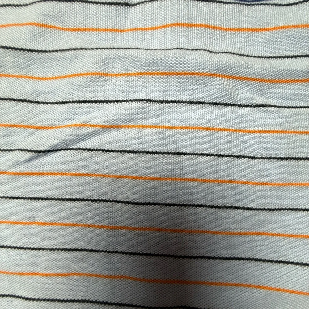 Vintage Oshkosh Baby Boy 9 Months Blue Striped‎ One Piece Romper 90s Easter